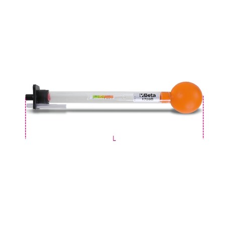 Beta Acid Densimeter Glass Body 17590005